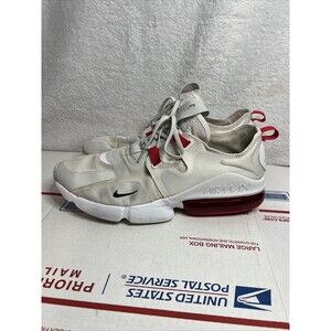 Nike Air Max Red/White Low Cut Sneakers Shoes Bq3999-102 Sz 13